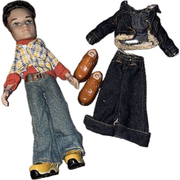2003 Bratz Boyz Nu Cool Dylan Doll Outfits Accessories MGA Entertainment 10" - Picture 1 of 9